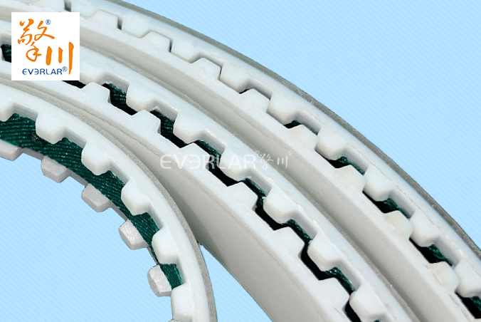 PU同步帶加PU膠綠布打孔開槽精準(zhǔn)傳動防滑包裝機(jī)械聚氨酯工業(yè)皮帶定制