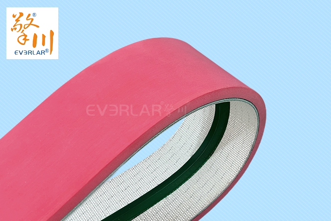 PVC輸送帶加導(dǎo)條紅膠防滑防跑偏電子包裝流水線工業(yè)皮帶廠家直銷