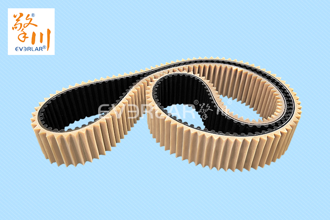 橡膠同步帶加牛筋膠開槽耐磨防滑食品包裝生產(chǎn)線傳動(dòng)皮帶