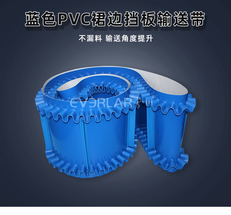 藍(lán)色PVC輸送帶加裙邊擋板.jpg